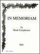 In Memoriam Concert Band sheet music cover